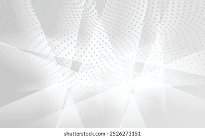 Estilo de arte de línea de diseño de fondo abstracto blanco. Patrón de líneas modernas. Concepto futurista. Diseño geométrico mínimo. Diseño de Web decorativo o carteles, Anuncios, volantes.