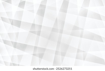 White abstract background design line art style. Modern lines pattern. Futuristic concept. Minimal geometric design. Decorative web layout or posters, banners, flyers.