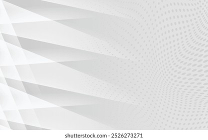 White abstract background design line art style. Modern lines pattern. Futuristic concept. Minimal geometric design. Decorative web layout or posters, banners, flyers.