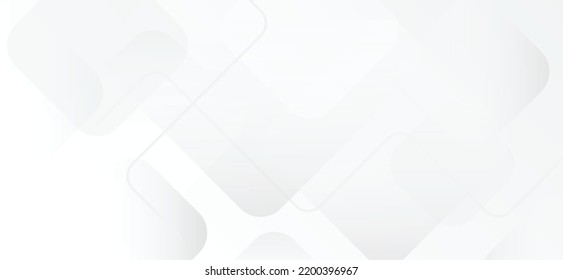 White Abstract Background Design. Space Design Concept. Decorative Web Layout Or Poster, Banner, Template.