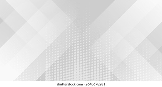 White abstract background with diagonal rounded shape elements. vector eps 10