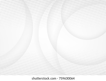 White Abstract Background Dots Halftone Stock Vector (Royalty Free ...