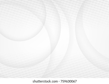 white abstract background with dots halftone