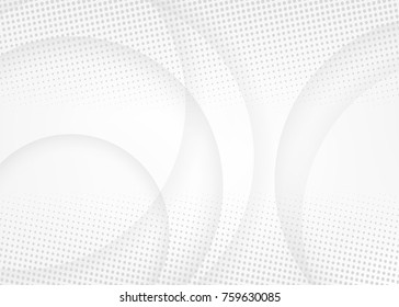 White Abstract Background Dots Halftone Stock Vector (Royalty Free ...