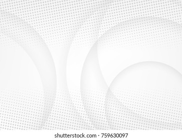 White Abstract Background Dots Halftone Stock Vector (Royalty Free ...