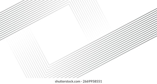 White abstract background with dynamic gray and white gradient lines. A modern striped style concept for web covers, flyers, cards, or brochures.
