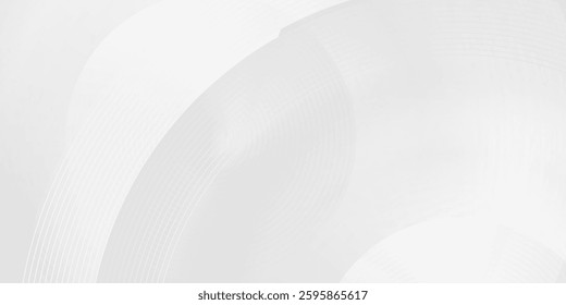 white abstract background. dynamic shapes composition. eps10 vector