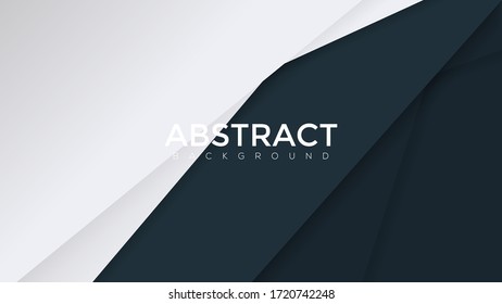 White abstract background with dynamic straight shadow on backgroun. Vector background. Eps10