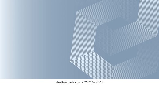 White abstract background with dynamic wavy hexagon texture. suitable for wallpaper, poster, banner simple