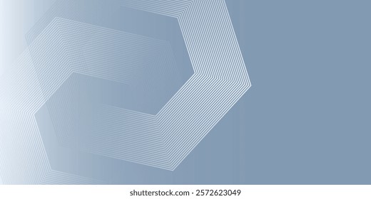 White abstract background with dynamic wavy hexagon texture. suitable for wallpaper, poster, banner simple