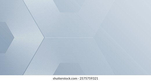 White abstract background with dynamic wavy hexagon texture. suitable for wallpaper art simple
