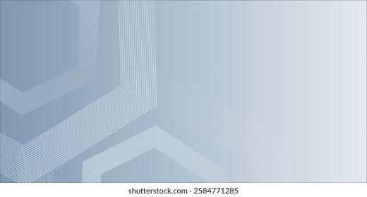 White abstract background with dynamic wavy hexagon texture. suitable for wallpaper, poster, banner simple