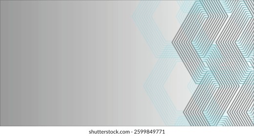 White abstract background with dynamic wavy hexagon texture. modern background suitable for wallpaper, poster, modern banner 