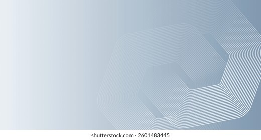 White abstract background with dynamic wavy hexagon texture. suitable for wallpaper, poster, banner simple