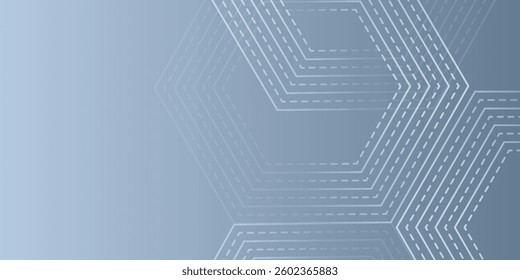 White abstract background with dynamic wavy hexagon texture. suitable for wallpaper, poster, banner simple art modern
