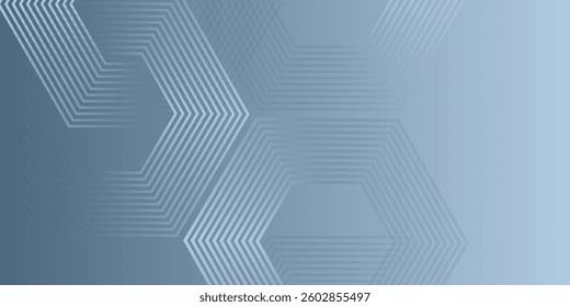 White abstract background with dynamic wavy hexagon texture. suitable for wallpaper, poster, banner simple