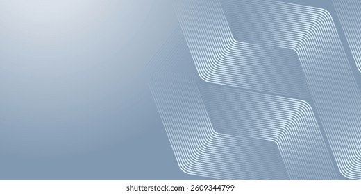 White abstract background with dynamic wavy hexagon texture. suitable for wallpaper simple. eps 10