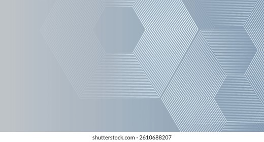 White abstract background with dynamic wavy hexagon texture. suitable for wallpaper  poster  banner simple art 