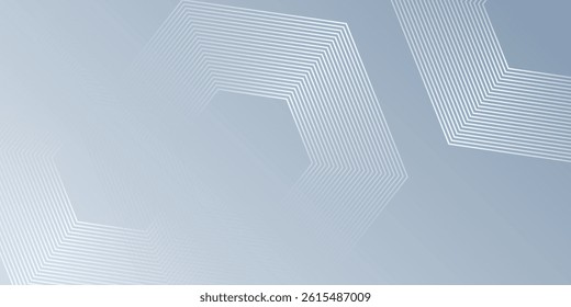 White abstract background with dynamic wavy hexagon texture. suitable for wallpaper art simple design