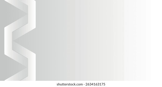White abstract background with dynamic wavy hexagon texture. suitable for wallpaper simple