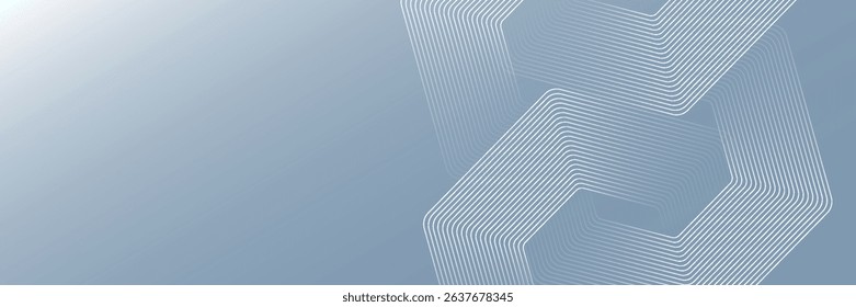 White abstract background with dynamic wavy hexagon texture. suitable for wallpaper, poster, banner simple eps10