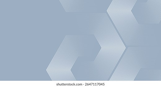 White abstract background with dynamic wavy hexagon texture. suitable for wallpaper simple