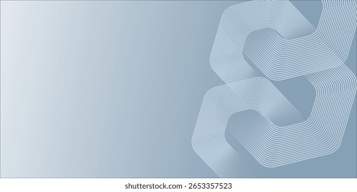 Fundo abstrato branco com textura de hexágono ondulado dinâmico. adequado para papel de parede, cartaz, banner eps 10