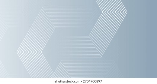 Fundo abstrato branco com textura de hexágono ondulado dinâmico hexágono moderno VETOR ILUSTRAÇÃO EPS10