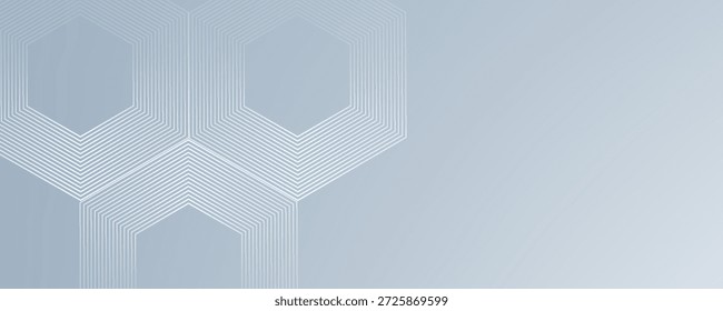 White abstract background with dynamic wavy hexagon texture. suitable for wallpaper simple