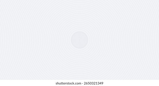 White abstract background. Elegant circle lines pattern. Geometric texture. Modern futuristic graphic design. Suit for wallpaper, cover, header. vector modern, bussines