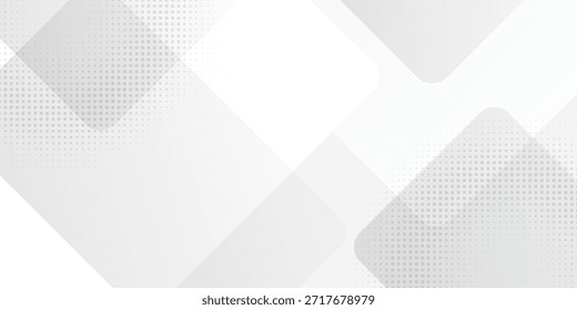 Fondo abstracto blanco con un diseño moderno y minimalista con sutiles Formas geométricas y Gradientes suaves. 