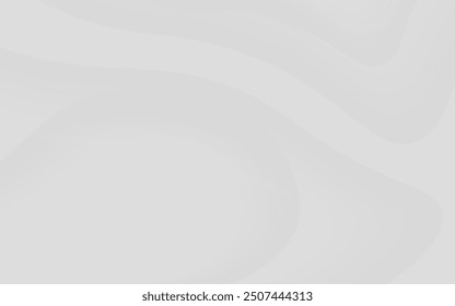 White abstract background featuring smooth, flowing curves, perfect for minimalist designs, presentations, and modern creative projects.