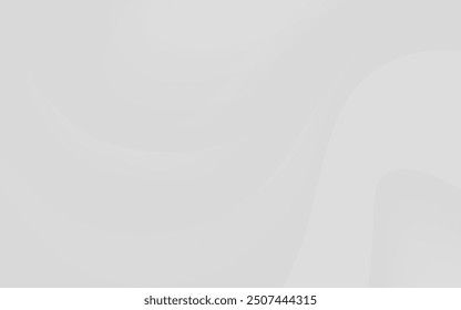White abstract background featuring smooth, flowing curves, perfect for minimalist designs, presentations, and modern creative projects.