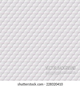 White abstract background with fish scales elements