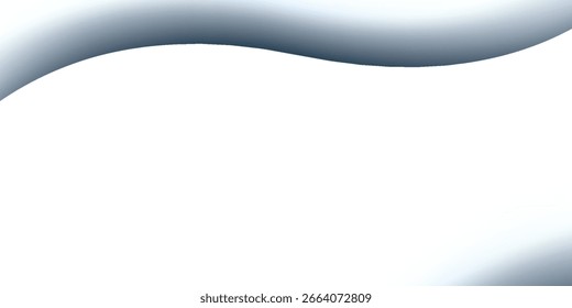 Fondo abstracto blanco con partículas que fluyen. El fondo blanco. Fondo de concepto de tecnología futurista digital. Uso dinámico de las ondas para el negocio, corporativo, cartel, Plantilla
