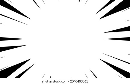White abstract background with futurisctic and modern and black ray burst style speed vector design