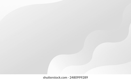 white abstract background with futurisctic and modern concept. Vector template minimalist poster, pop art flyer, print, web banner
