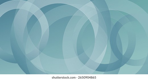 White abstract background with geometric shapes. Modern circle lines pattern. Minimal geometric design. Futuristic concept. Suit for cover, poster,
