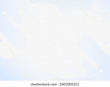 White abstract background with golden lines.