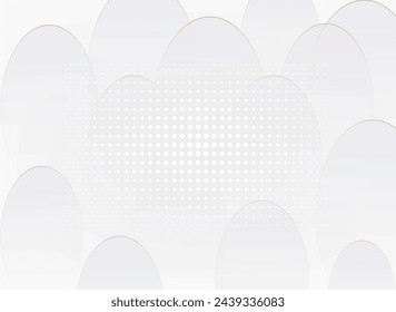 Weißer abstrakter Hintergrund mit goldenen Linien.