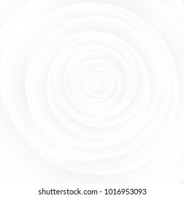 White abstract background with gray light curve, vector illustration 