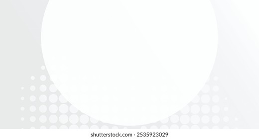 Estilo de arte de línea de diseño de semitono de fondo abstracto blanco. Diseño de Web decorativo o carteles, Anuncios, volantes.