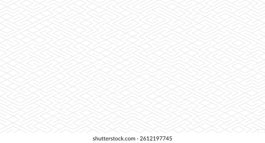 white abstract background with hexagon pattern style and seamless concept. vector ilustration