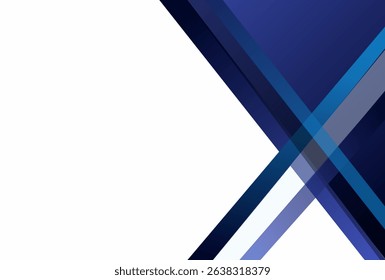 White abstract background with intersecting diagonal blue lines and gradients. Modern, futuristic, and professional look for presentations, tech, or corporate designs.