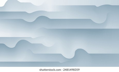 white abstract background with layer abstract shapes