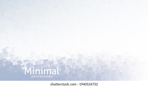 White abstract background with light gray tile texture. Minimal vector graphic pattern