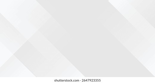Fundo abstrato branco com padrão de linha, design de banner. Vetor