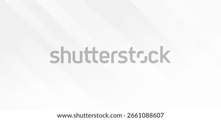 White abstract background with line pattern, banner design. Vector 16:9