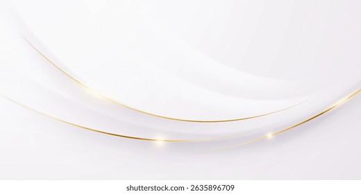 Fondo abstracto blanco con Ilustración vectorial de lujo.
