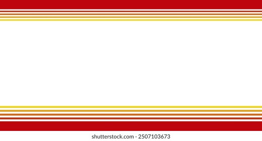 white abstract background with maroon and yellow lines.